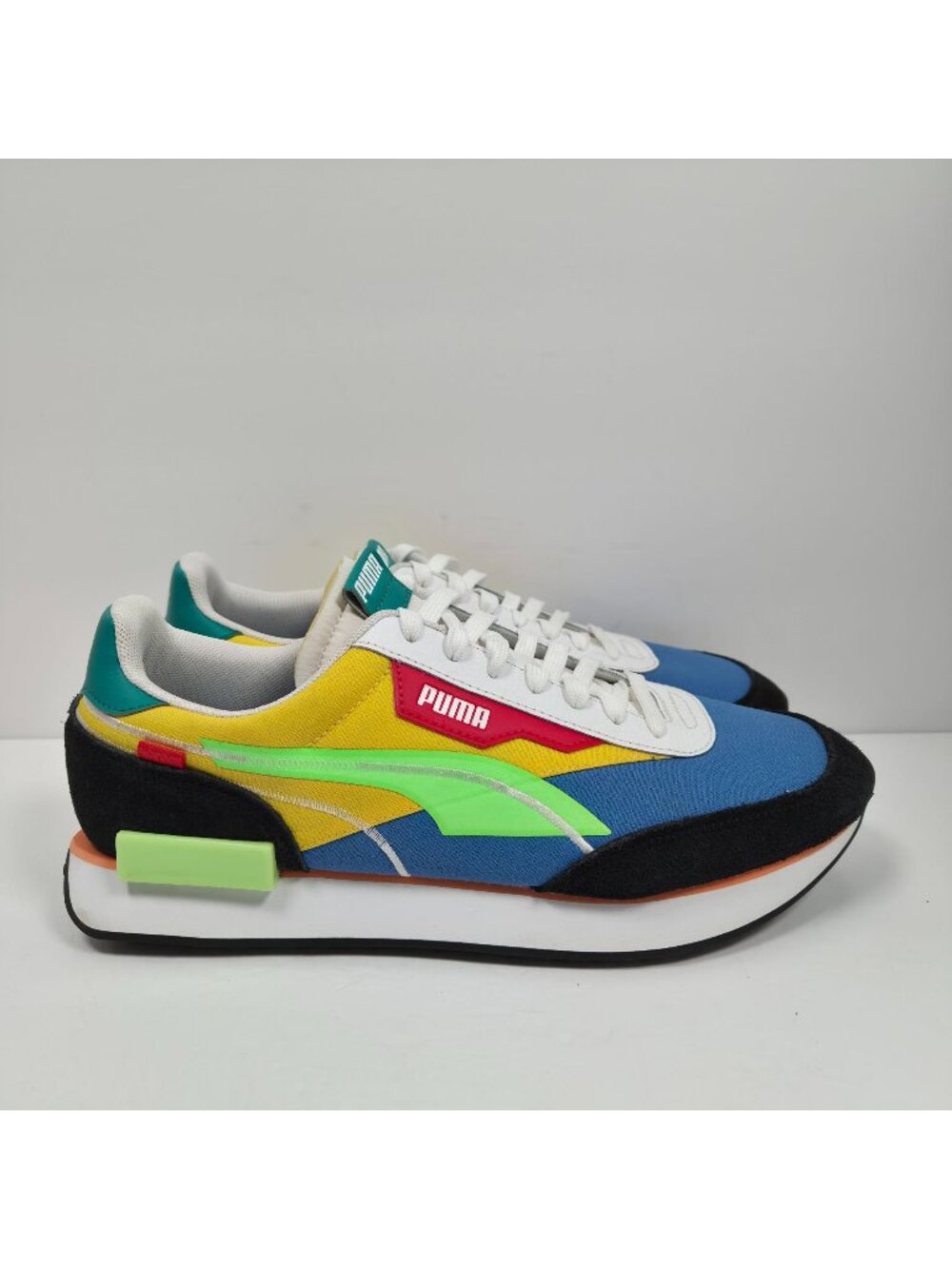 Puma Future Rider Men's Multicolor Sneakers 382043-02 US Size 10.5